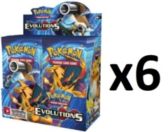 Pokemon XY12 Evolutions Booster Box CASE (6 Booster Boxes)